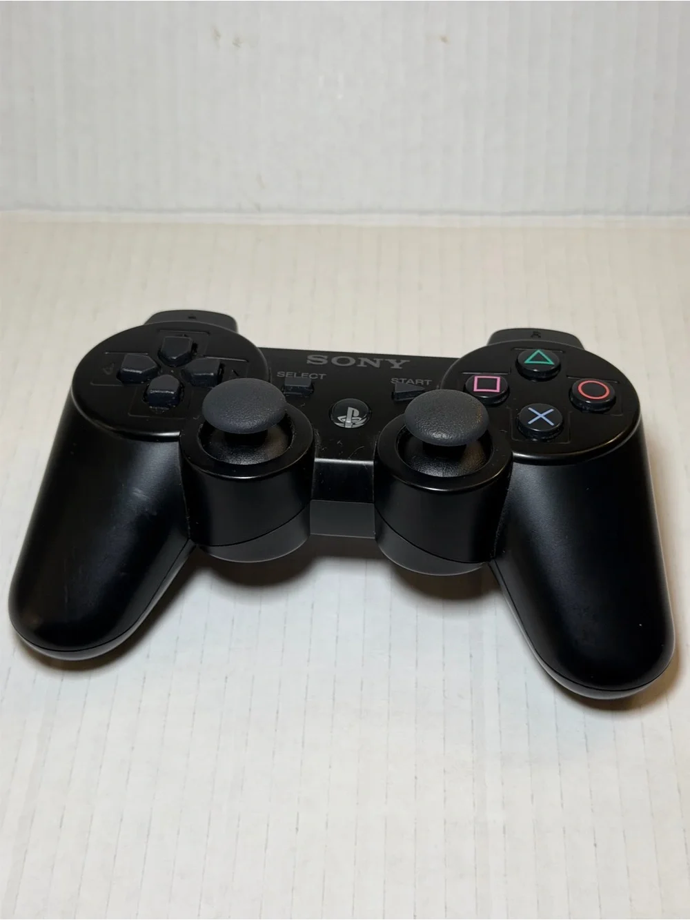 OEM PS3 Sony DualShock 3 PlayStation 3 Controller - Black - Tested, Working